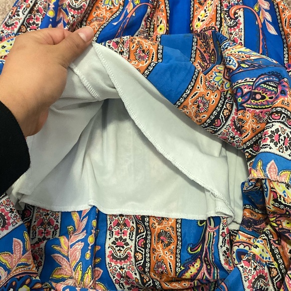 Boho Maxi dress/print/XS - Picture 3 of 5